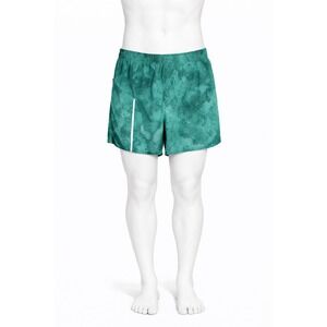 VRST Teal Green Camo Lined Running Shorts Men's Small Athletic